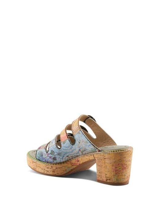Spring Step Multicolor Teetimer Strappy Sandal