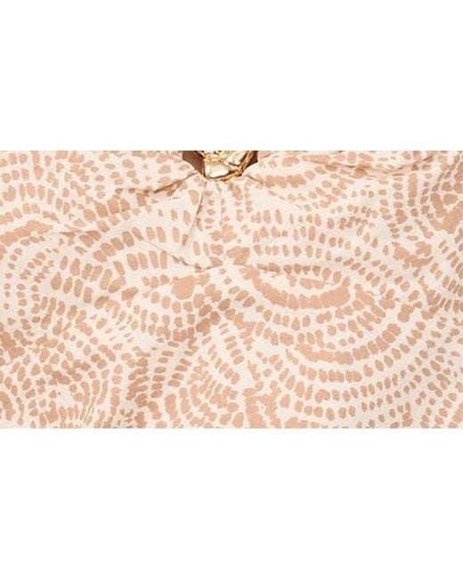 Parker Natural Seashell Hardware Cotton Top