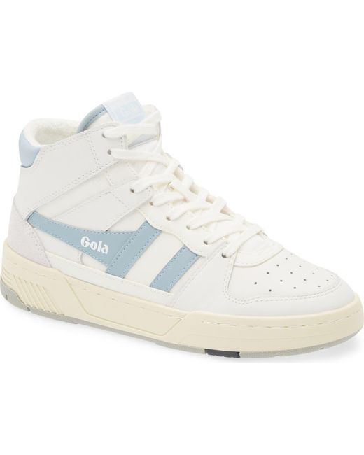 Gola White Allcourt High Top Sneaker