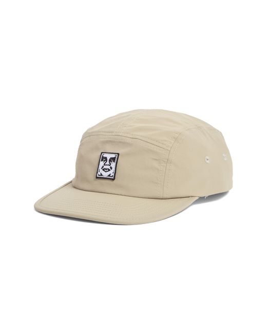 Obey Natural Icon Patch Camp Cap for men