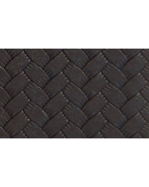 Ted Baker Black Reversible Embossed Leather Belt for men