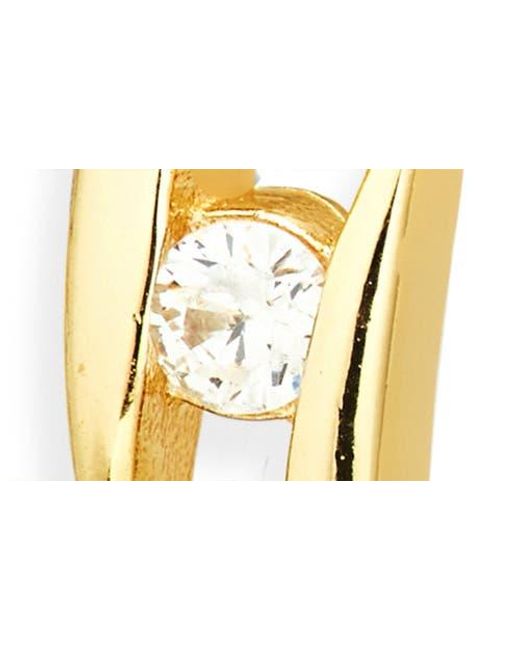Argento Vivo Metallic Set Of 2 Stud & Bypass Huggie Earrings
