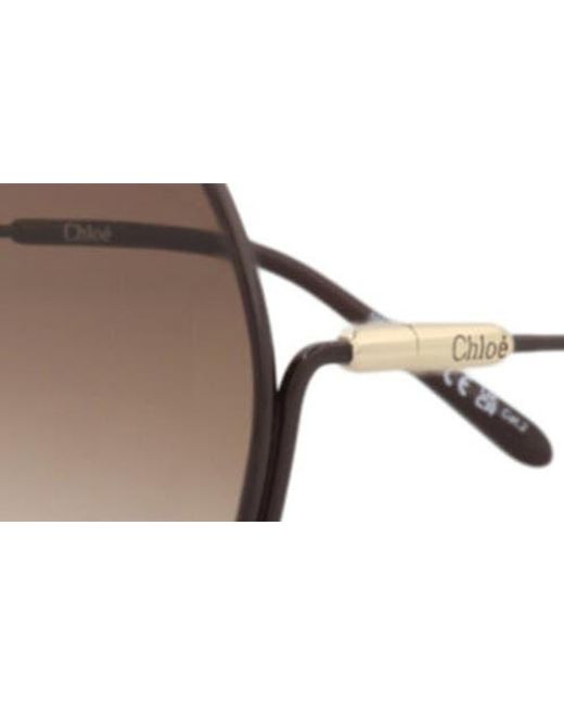 Chloé Multicolor 59Mm Rectangular Gradient Sunglasses
