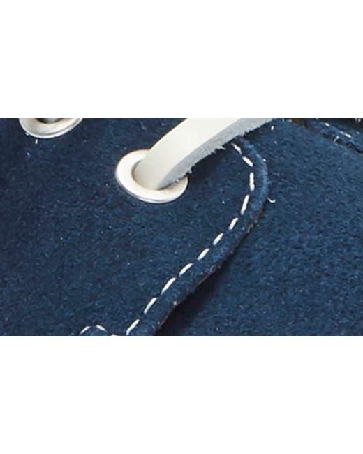 Donald J Pliner Blue Lug Sole Boat Shoe