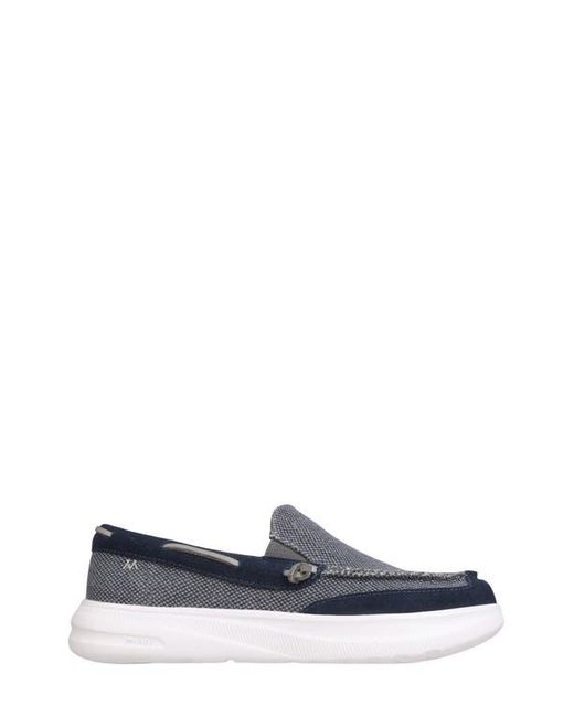 Mykos Blue Calvin Boat Shoe for men