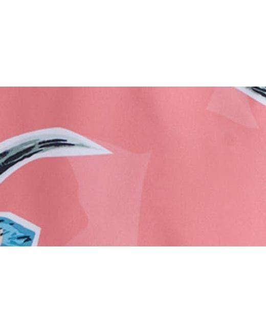 Quiksilver Red Everyday Mix Volley Swim Trunks for men