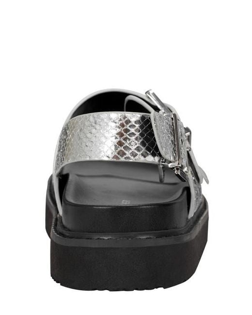 Marc Fisher Black Agenda Sandal