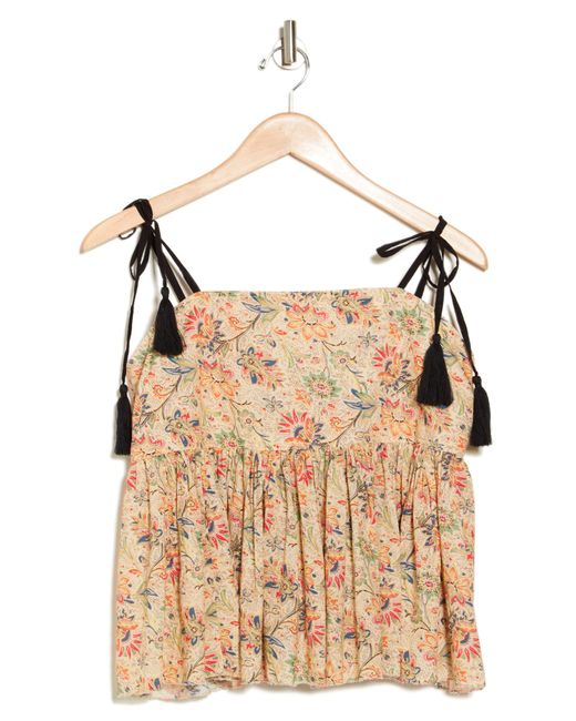 The Great Natural The Dainty Floral Sleeveless Top