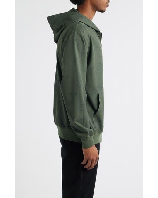Saint Studio Green Tempo Tech Zip Jacket for men