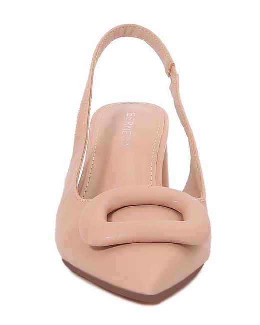 BERNESS Pink Autumn Slingback Pump