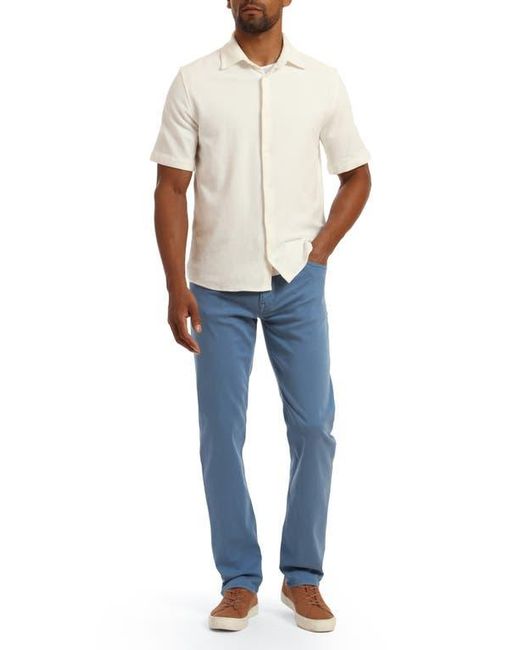 34 Heritage Blue Courage Straight Leg Five Pocket Pants for men