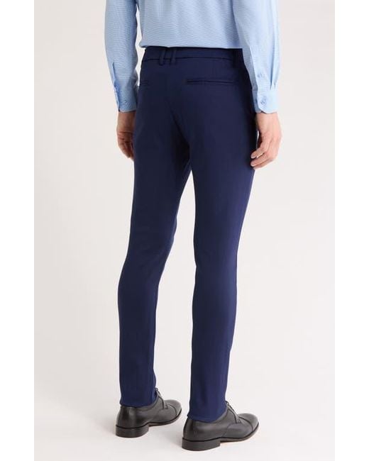 Tom Baine Blue Performance Pants for men