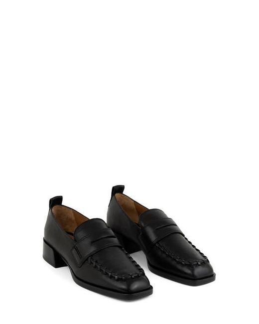 Labucq Gray George Whipstitch Penny Loafer