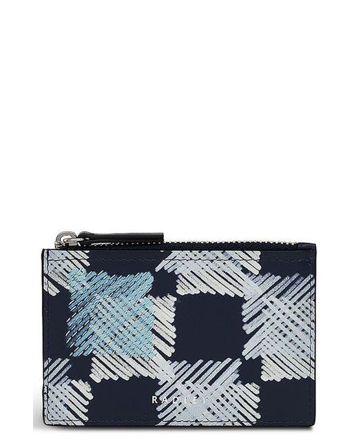 Radley Blue Small Zip Coin Wallet