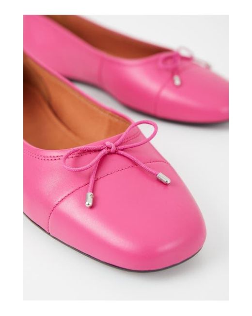 Vagabond Pink Jolin Ballet Flat
