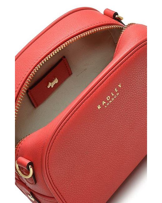 Radley Red Arden Crescent Crossbody Bag