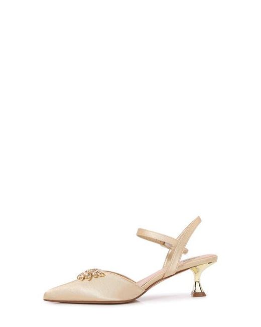 Lady Couture Metallic Classy Pointed Toe Pump