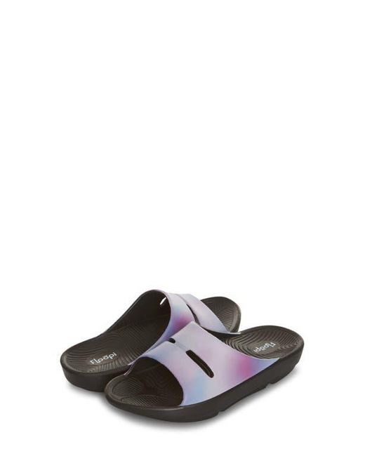 FLOOPI White Sophie Comfort Slide Sandal