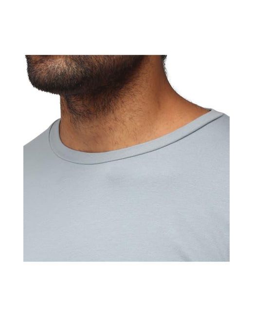 Xray Jeans Blue Crewneck Long Sleeve T-Shirt for men