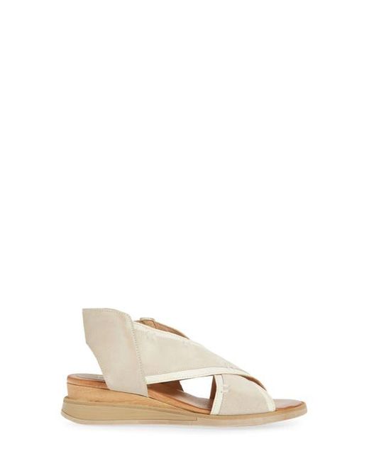 Miz Mooz Natural Claudio Wedge Sandal