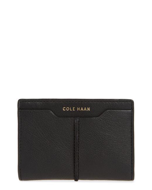 Cole Haan Black Slim Bifold Wallet for men