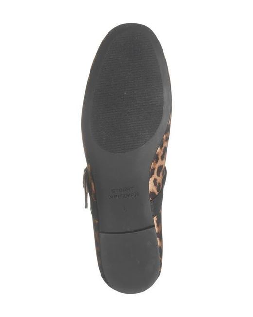 Stuart Weitzman Metallic Freya Mary Jane Flat