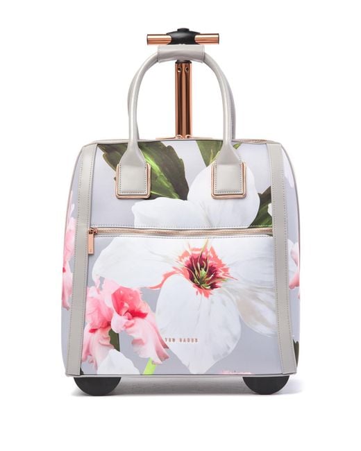 Ted Baker Gray Ordina Chatsworth Bloom Travel Bag