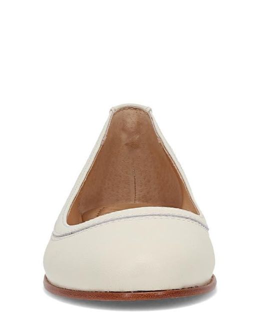 Frye Natural Carson Ballet Flat