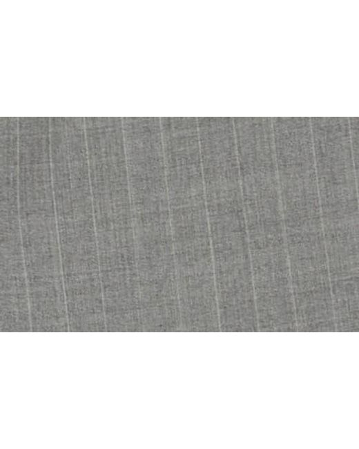 Jack Victor Gray Esprit Pinstripe Wool Suit for men