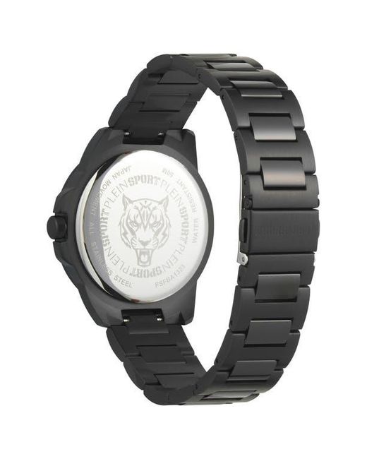 Philipp Plein Black Touchdown Bracelet Watch, 44Mm for men