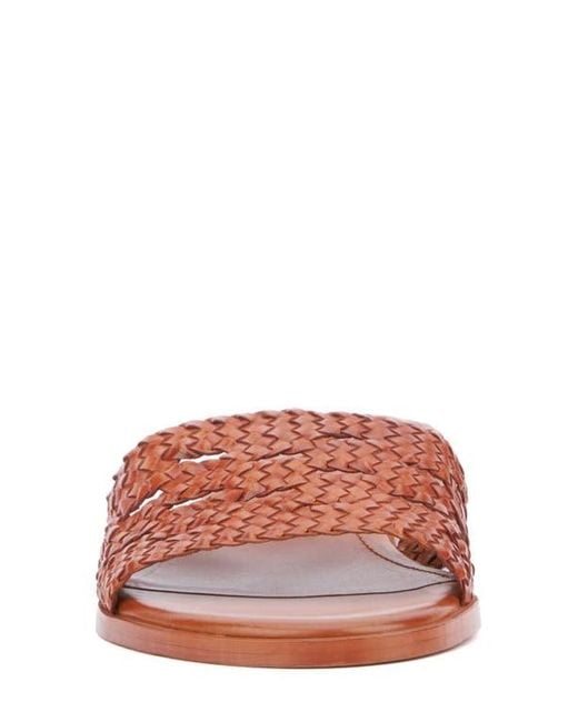Vintage Foundry Multicolor Pamelia Woven Slide Sandal