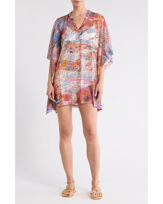 Missoni Red Print Caftan