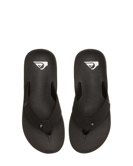 Quiksilver Black Rivi Iii Flip Flop for men