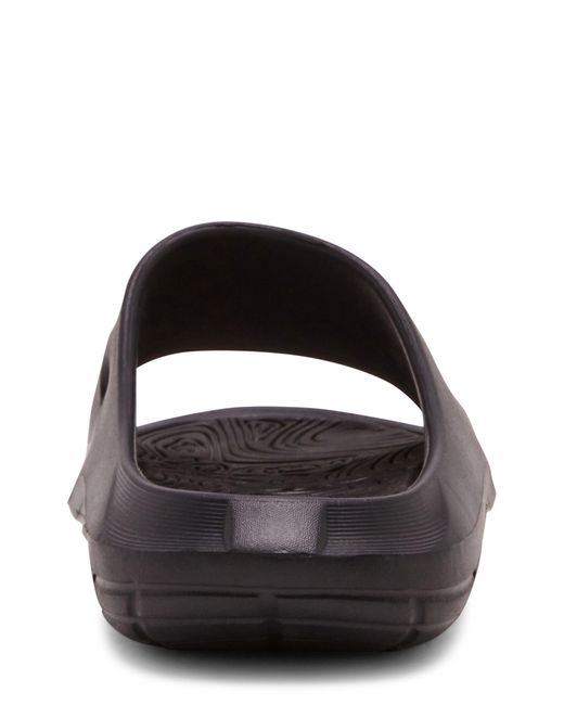 Madden Black Jerrit Slide Sandal for men