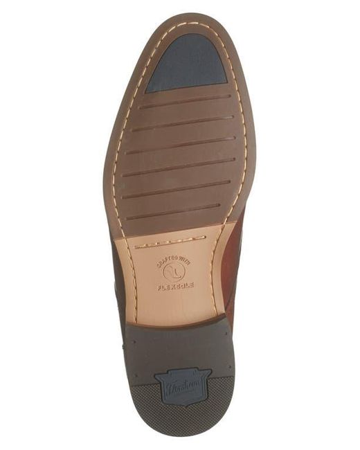 Florsheim Brown Fermo Plain Toe Leather Derby for men