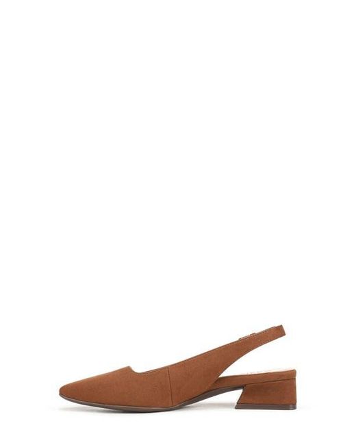 Naturalizer Brown Ginger Slingback Pump