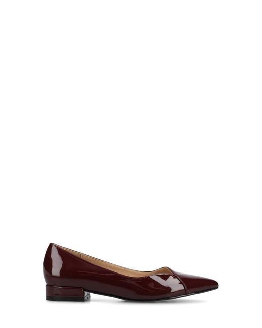 Journee Collection Brown Carmin Pointed Toe Flat