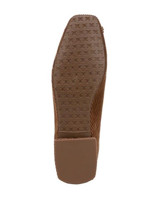 Sam Edelman Brown Emina Square Toe Flat