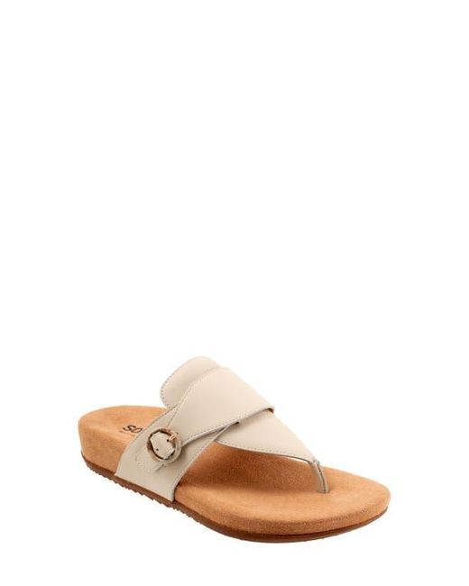 Softwalk® Natural Belize T-Strap Sandal