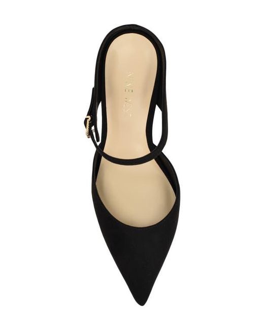 Nine West Black Dakka Pointed Toe Pump