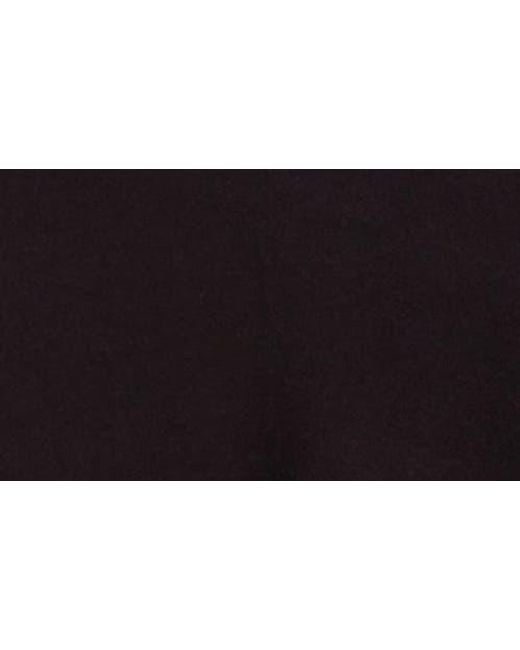 Max Studio Black Cinching Side Tie Pullover Sweater