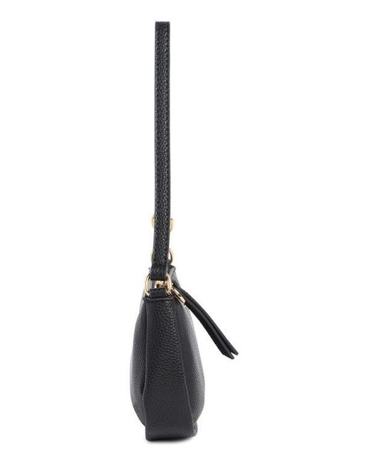 Nanette Lepore Black Frannie Convertible Baguette Shoulder Bag