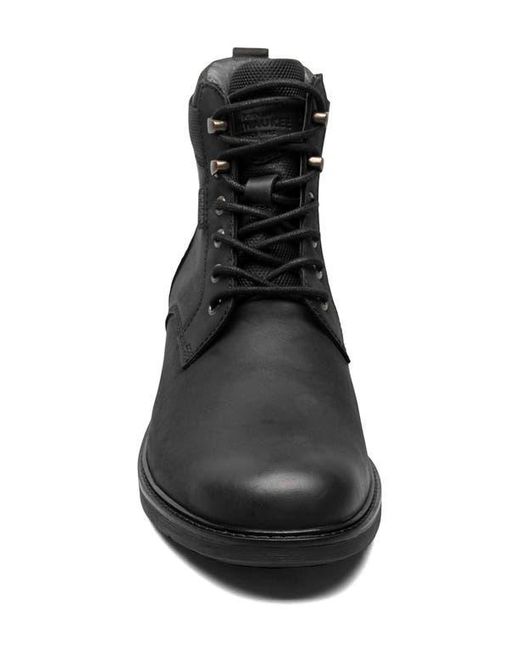 Nunn Bush Black 1912 Plain Toe Boot for men