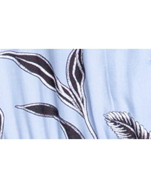 Pj Salvage Blue Fresh Friday Romper