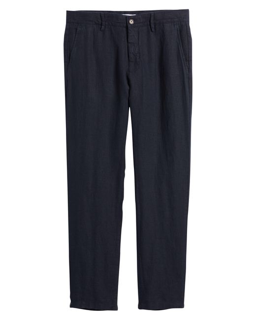 NN07 Blue Karl 1196 Linen Pants for men