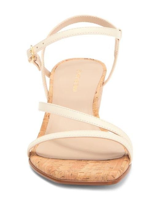 Stuart Weitzman Metallic Oasis 50 Wedge Sandal