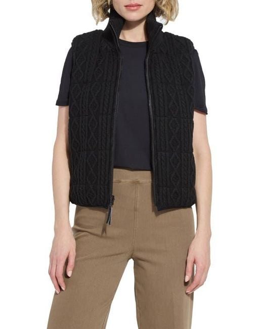 Lyssé Black Prudence Reversible Vest
