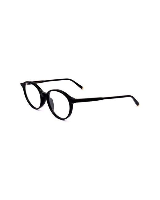 Retrosuperfuture Black 54Mm Round Optical Glasses