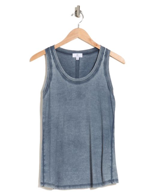 AG Jeans Blue Cambria Fitted Tank