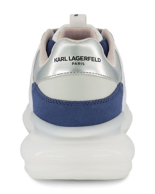 Karl Lagerfeld Blue Karl Patch Sneaker for men